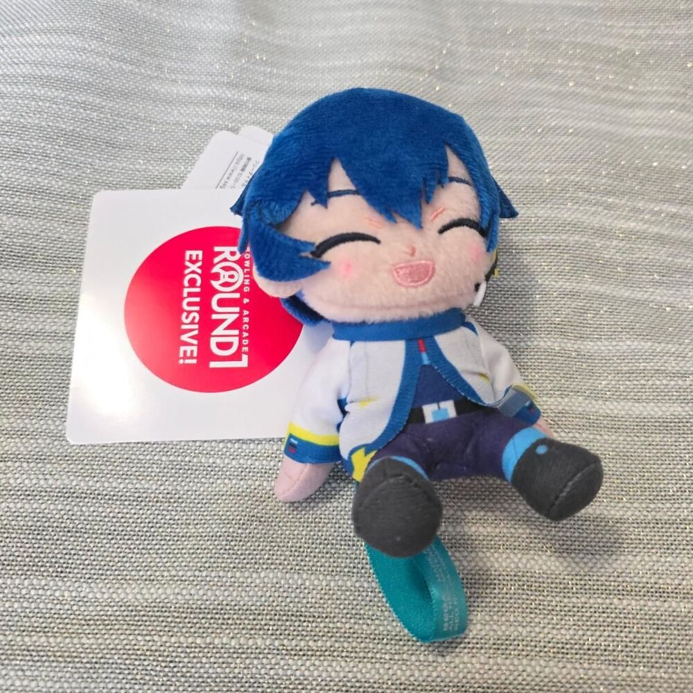 KAITO Round1 Exclusive Vocaloid Plush NWT